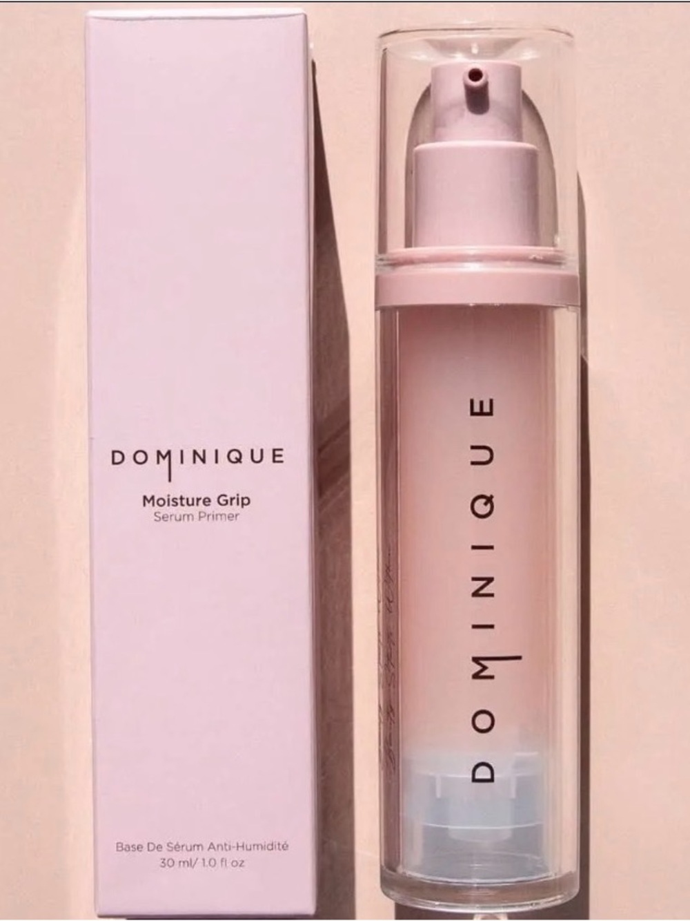 Dominique Moisture Grip Serum Primer - Soft Pink